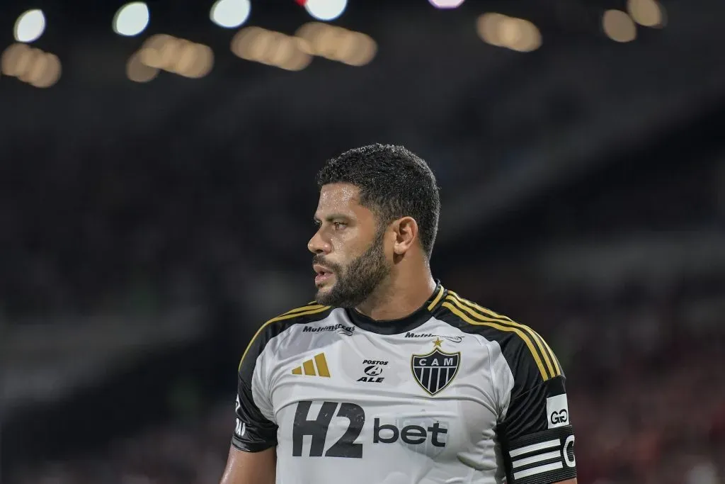 RJ – RIO DE JANEIRO – 27/07/2025 – BRASILEIRO A 2025, FLAMENGO X ATLETICO-MG – Hulk jogador do Atletico-MG durante partida contra o Flamengo no estadio Maracana pelo campeonato Brasileiro A 2025. Foto: Thiago Ribeiro/AGIF