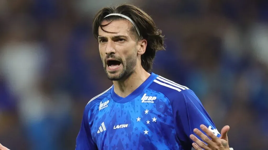 Lautaro Díaz, atacante do Cruzeiro. Foto: Gilson Lobo/AGIF