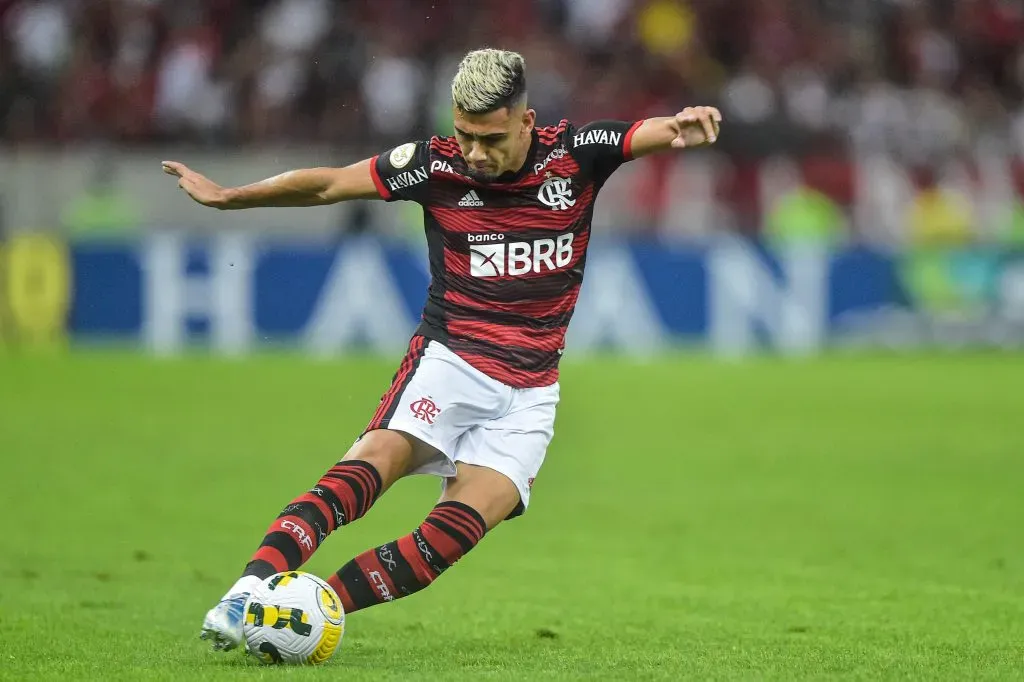 Andreas Pereira, ex-jogador do Flamengo. Foto: Thiago Ribeiro/AGIF