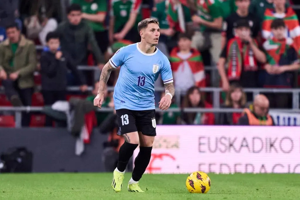 Varela é titular na seleção do Uruguai. Foto: Juan Manuel Serrano Arce/Getty Images