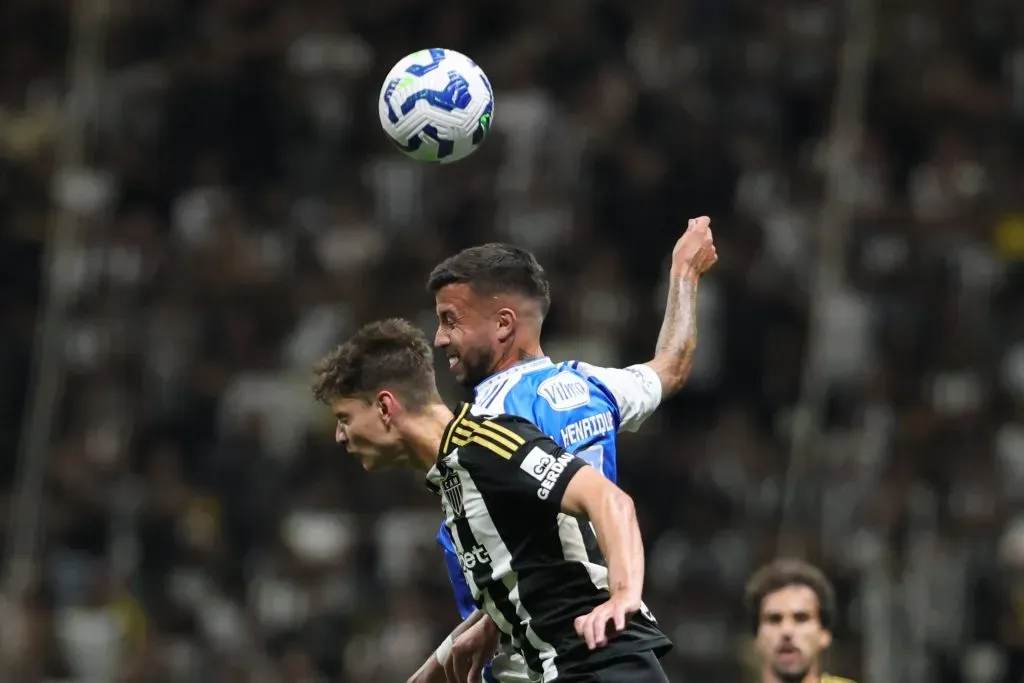 MG – BELO HORIZONTE – 27/08/2025 – COPA DO BRASIL 2025, ATLETICO-MG X CRUZEIRO – Matheus Henrique jogador do Cruzeiro durante partida contra o Atletico-MG no estadio Arena MRV pelo campeonato Copa Do Brasil 2025. Foto: Gilson Lobo/AGIF