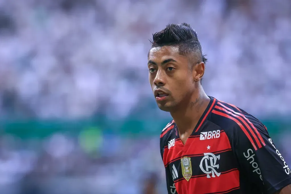 SP – SAO PAULO – 25/05/2025 – BRASILEIRO A 2025, PALMEIRAS X FLAMENGO – Bruno Henrique jogador do Flamengo durante partida contra o Palmeiras no estadio Arena Allianz Parque pelo campeonato Brasileiro A 2025. Foto: Marcello Zambrana/AGIF