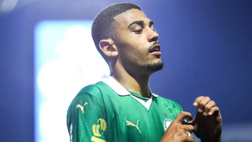 Riquelme Fillipi, atacante do Palmeiras. Foto: Marco Miatelo/AGIF