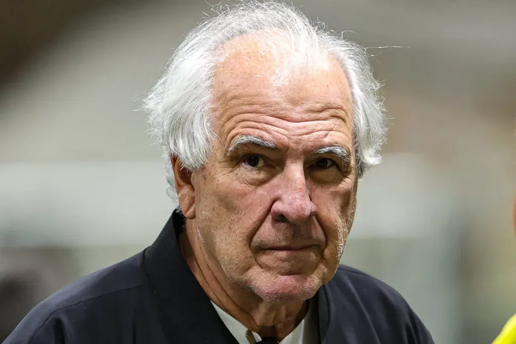 Rubens Menin socio Majoritario da Galo Holding (SAF do Atletico) do Atletico-MG durante partida contra o Flamengo no estadio Arena MRV pelo campeonato Brasileiro A 2024. Foto: Gilson Lobo/AGIF