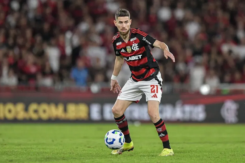 Jorginho preocupa torcedores do Flamengo. Foto: Thiago Ribeiro/AGIF