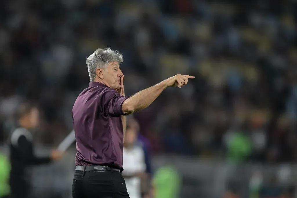 Renato Gaúcho técnico do Fluminense durante partida contra o Corinthians – Foto: Thiago Ribeiro/AGIF
