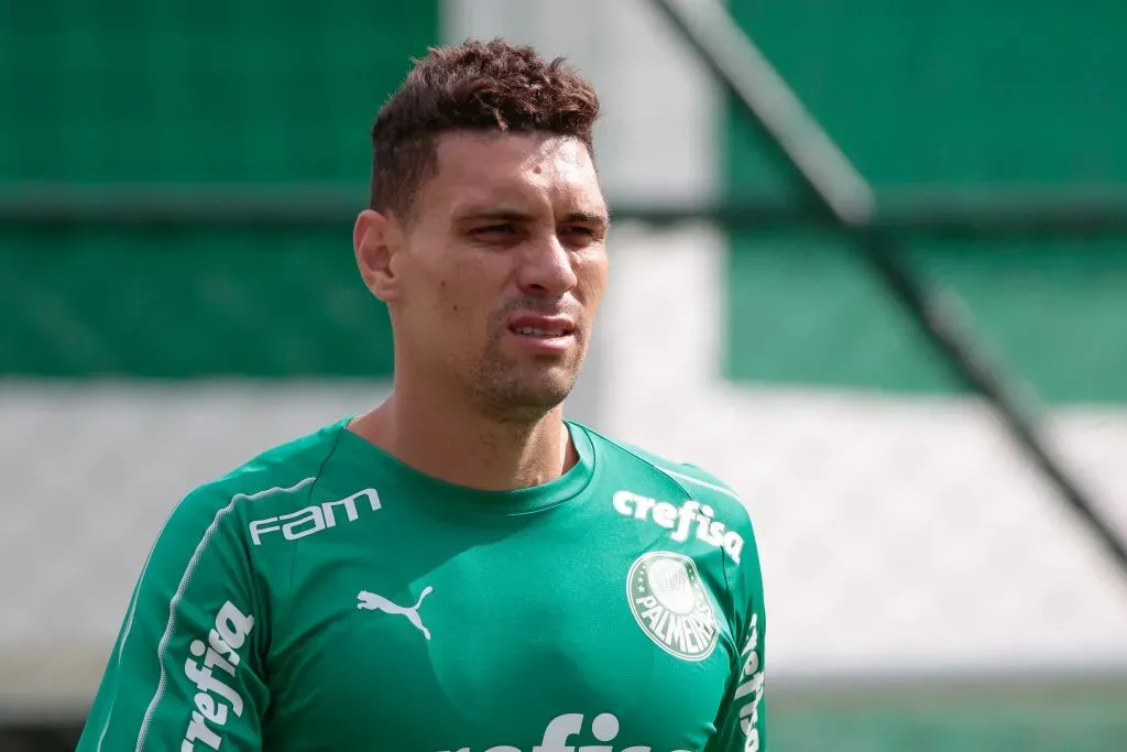Moisés crava Palmeiras campeão da Libertadores – Foto: Marcello Zambrana/AGIF.