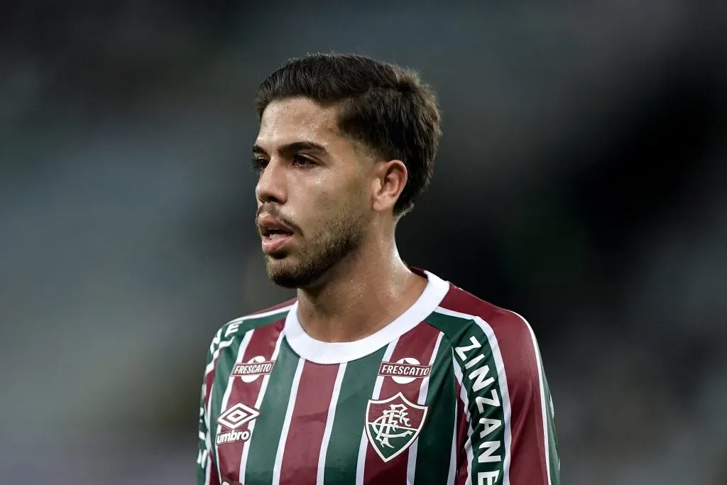 Nonato jogador do Fluminense durante partida contra o Once Caldas no estadio Maracana pelo campeonato Copa Sul-americana 2025. Foto: Thiago Ribeiro/AGIF