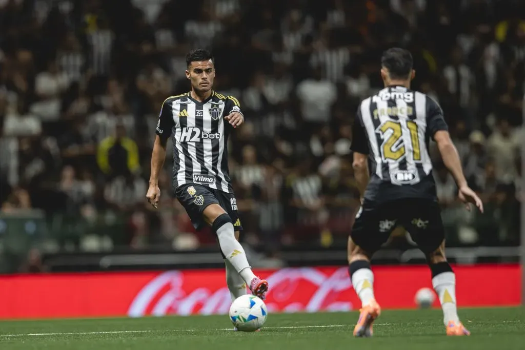 Fausto Vera será desfalque no jogo de ida da semifinal. Foto: Pedro Souza / Atlético