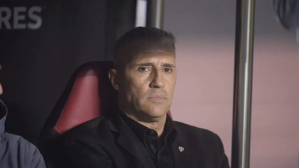 Hernán Crespo, técnico do São Paulo. Foto: Alan Morici/AGIF