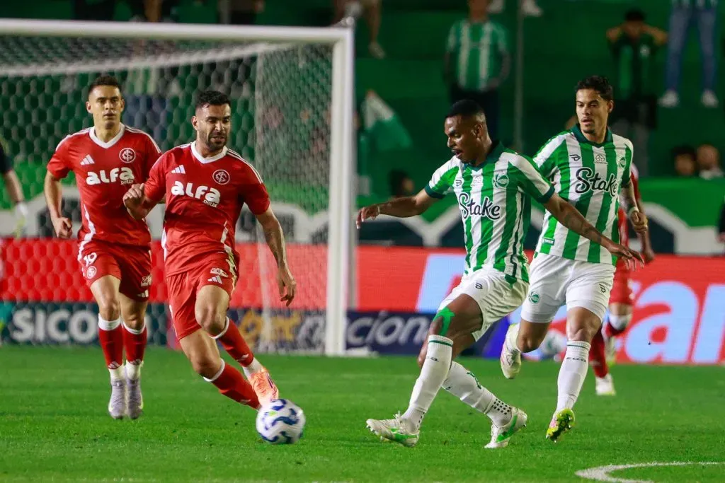 Juventude x Internacional pelo campeonato Brasileiro A 2025. Foto: Luiz Erbes/AGIF