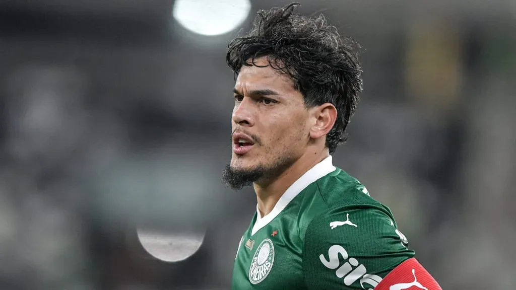 Gustavo Gómez, capitão do Palmeiras. Foto: Thiago Ribeiro/AGIF
