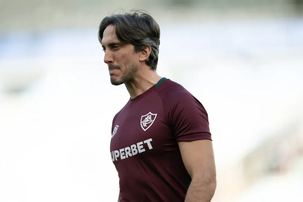 Zubeldia em Fluminense x Botafogo. Foto: Jorge Rodrigues/AGIF