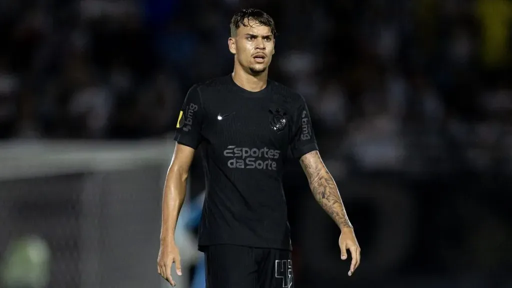 João Pedro Tchoca, zagueiro do Corinthians. Foto: Rodrigo Gazzanel / Agência Corinthians