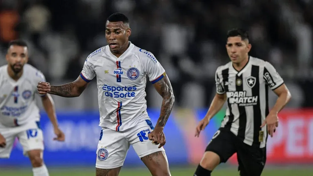 Botafogo x Bahia se enfrentam pelo Brasileirão. Foto: Thiago Ribeiro/AGIF