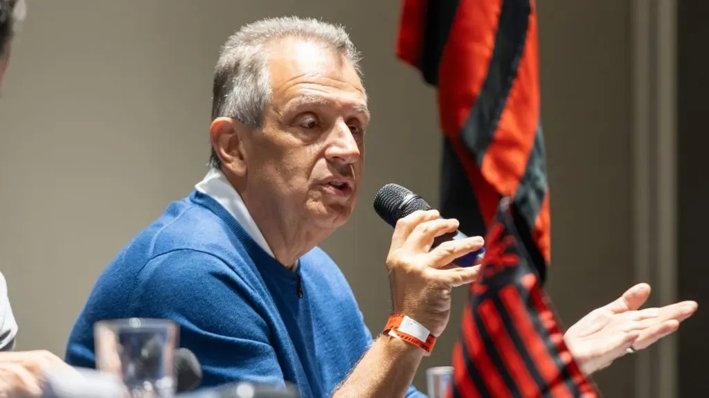 BAP, presidente do Flamengo. FOTO MARIANA SÁ/CRF