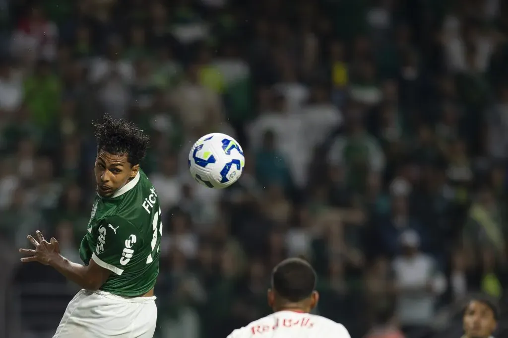 SP – SAO PAULO – 26/08/2025 – BRASILEIRO 2025 – SUB20 – FINAL, PALMEIRAS X BRAGANTINO – Luighi jogador do Palmeiras durante partida contra o Bragantino no estadio Arena Allianz Parque pelo campeonato Brasileiro A 2025. Foto: Anderson Romao/AGIF