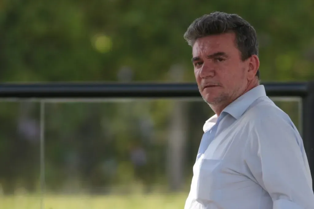 SP – Sao Paulo – 06/01/2020 – Treino do Corinthians – Andres Sanchez durante treino do Corinthians no CT Joaquim Grava. Foto: Marcello Zambrana/AGIF