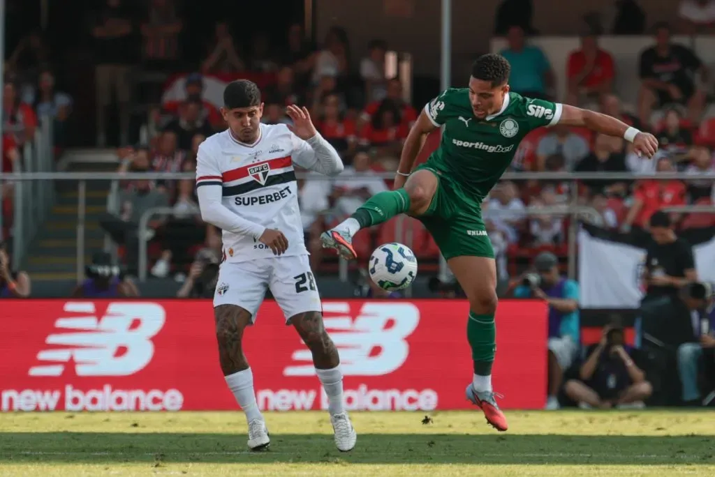 São Paulo x Palmeiras pelo Brasileirão 2025. Foto: Marcello Zambrana/AGIF