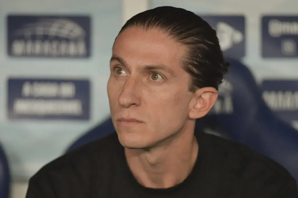 Técnico do Flamengo, Filipe Luís ganha recado do treinador do Racing. Foto: Thiago Ribeiro/AGIF