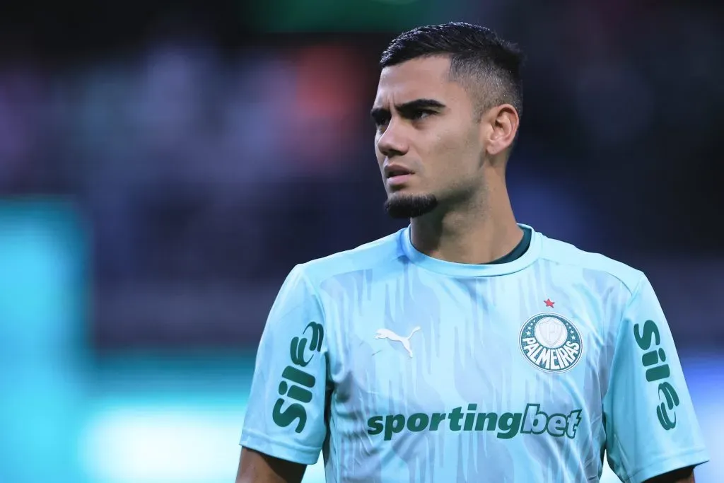 Andreas Pereira aposta em grande jogo do Palmeiras para se isolar na liderança do Campeonato Brasileiro. Foto: Ettore Chiereguini/AGIF