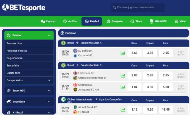 BETesporte Futebol