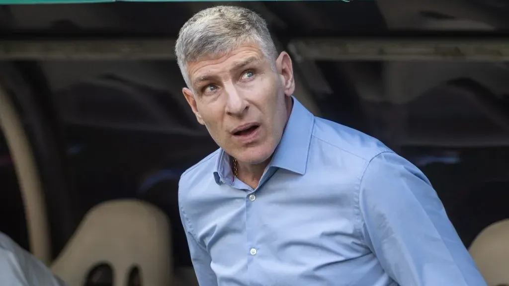 Palermo, técnico do Fortaleza. Foto: Lucas Emanuel/AGIF