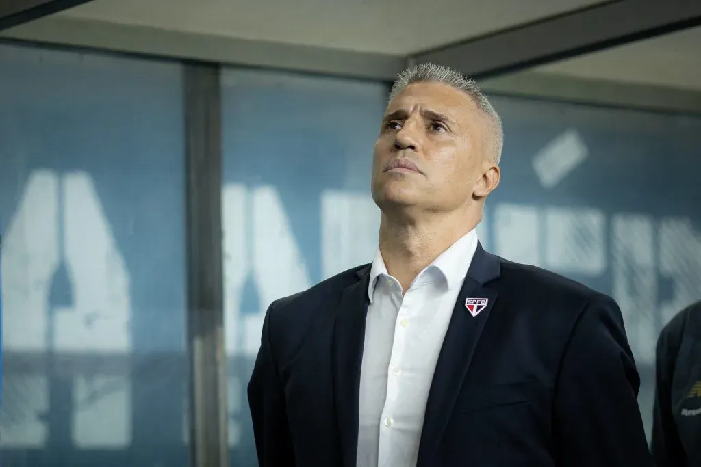 Hernán Crespo, técnico do São Paulo. Foto: Maxi Franzoi/AGIF