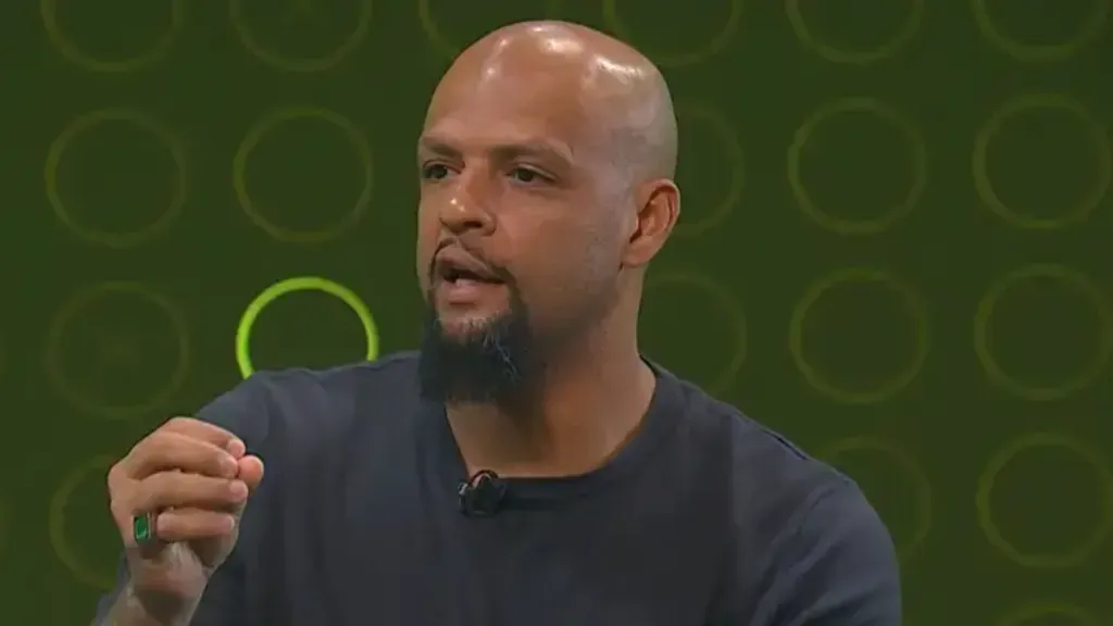 Felipe Melo repercutiu - Foto: Reprodução/SporTV