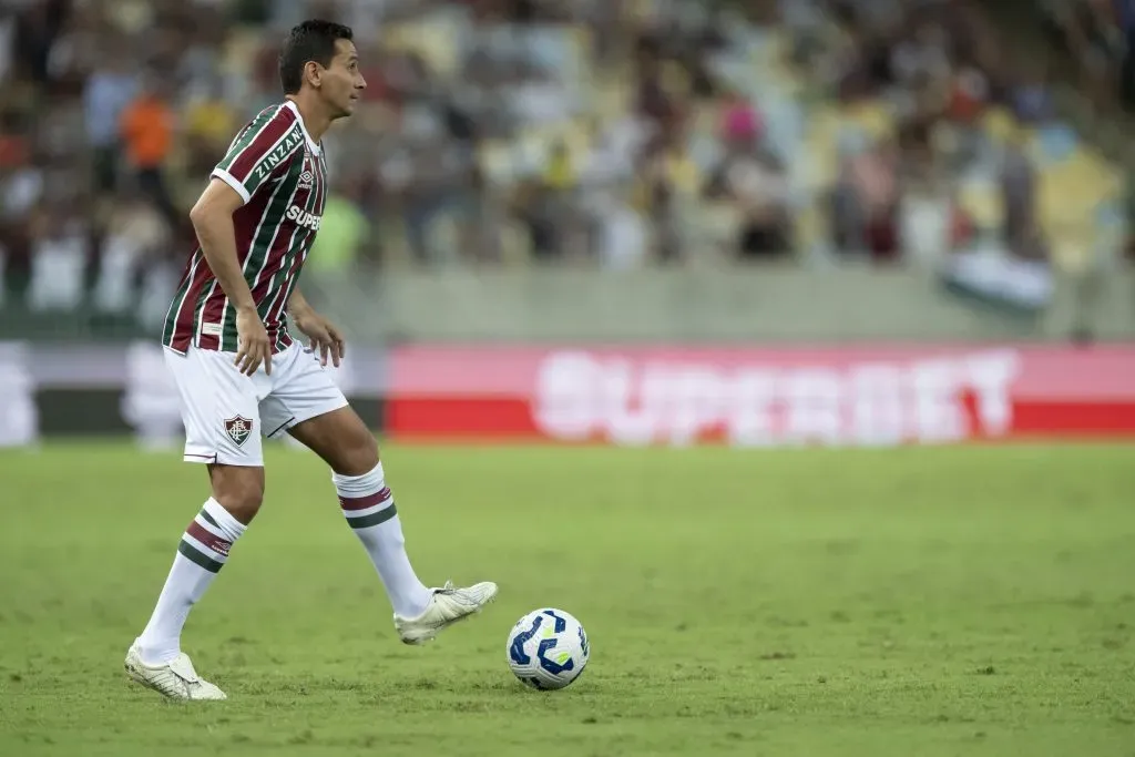 Paulo Henrique Ganso jogador do Fluminense durante partida contra o Sport – Foto: Jorge Rodrigues/AGIF