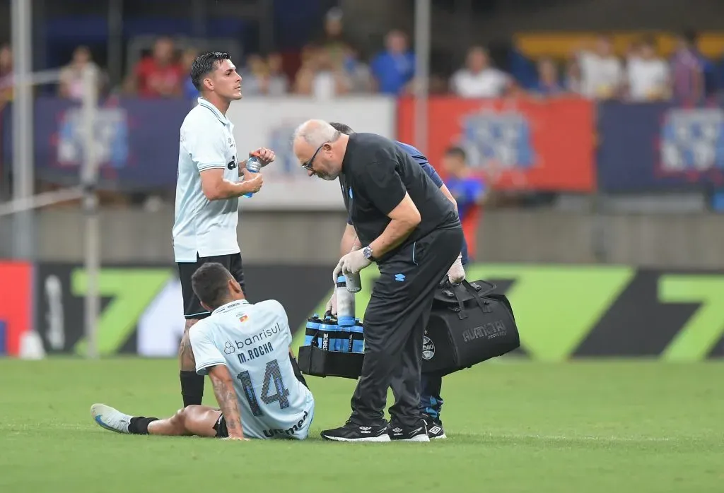 Marcos Rocha jogador do Grêmio durante partida contra o Bahia -Foto: Jhony Pinho/AGIF