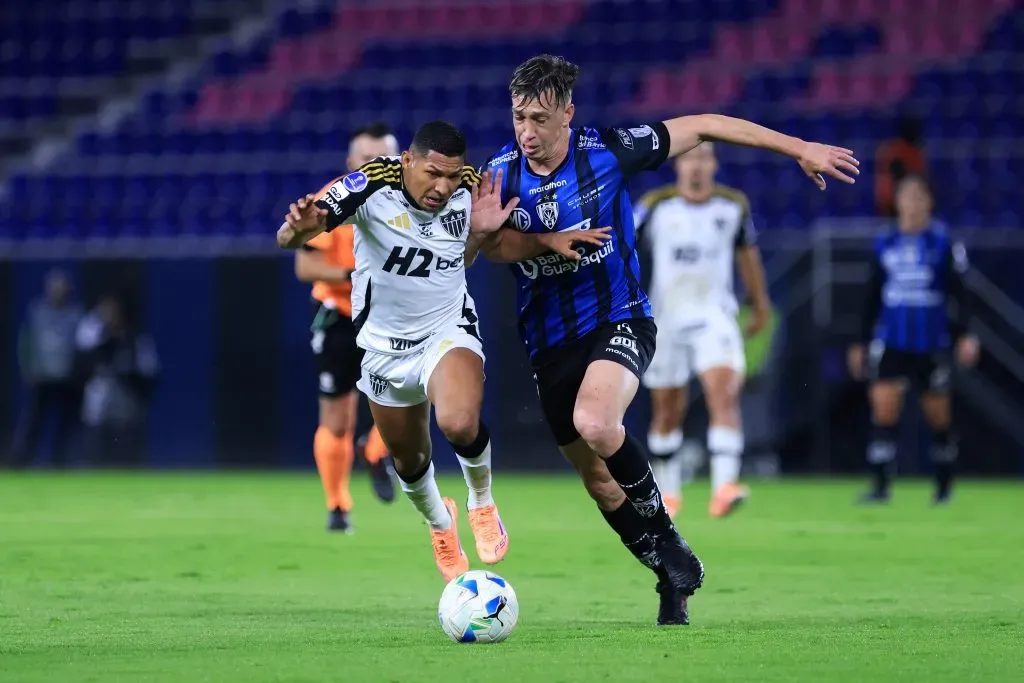 Del Valle x Atlético-MG pela semifinal da Libertadores Foto: Franklin Jacome/Getty Images