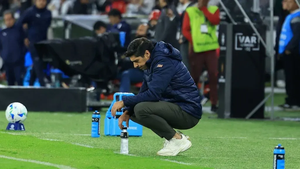 Abel Ferreira em LDU x Palmeiras