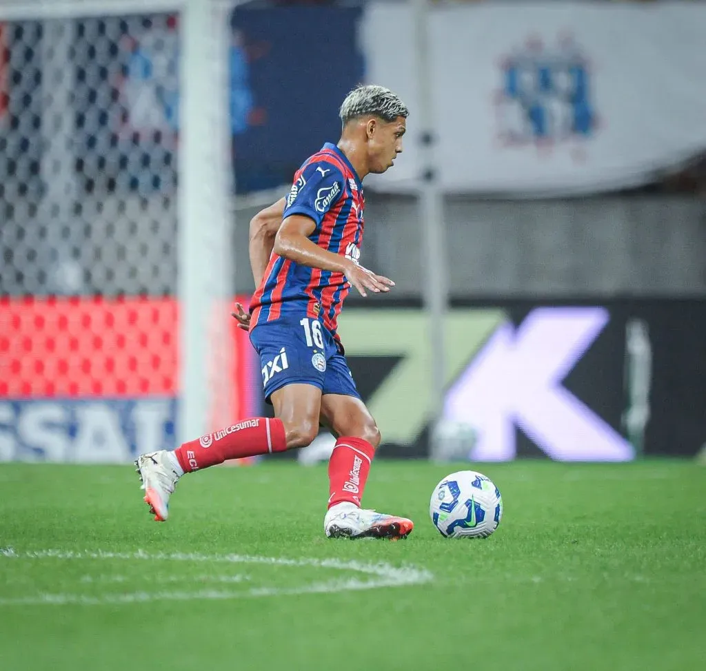 Erick Pulga jogador do Bahia durante partida contra o Juventude – Foto: Jhony Pinho/AGIF
