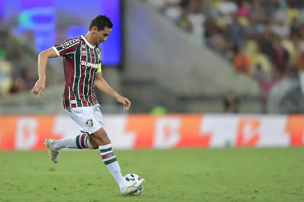 Ganso jogador do Fluminense durante partida contra o Sport – Foto: Thiago Ribeiro/AGIF