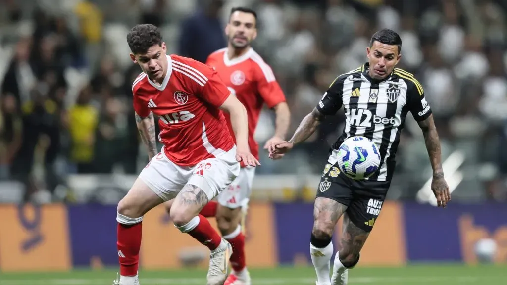 O Atlético-MG visita o Internacional neste domingo (2). Foto: AGIF