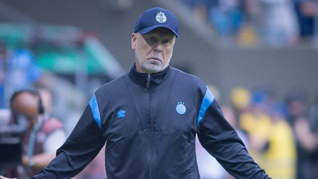 Mano Menezes, técnico do Grêmio. Foto: Maxi Franzoi/AGIF