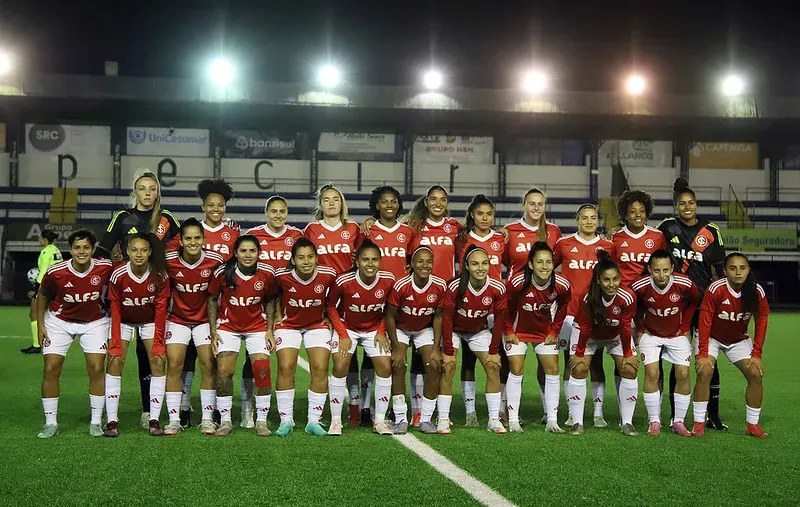 Jogadoras do Internacional de boa parte da temporada - Foto: Edu Andrade/Staff Images/CBF