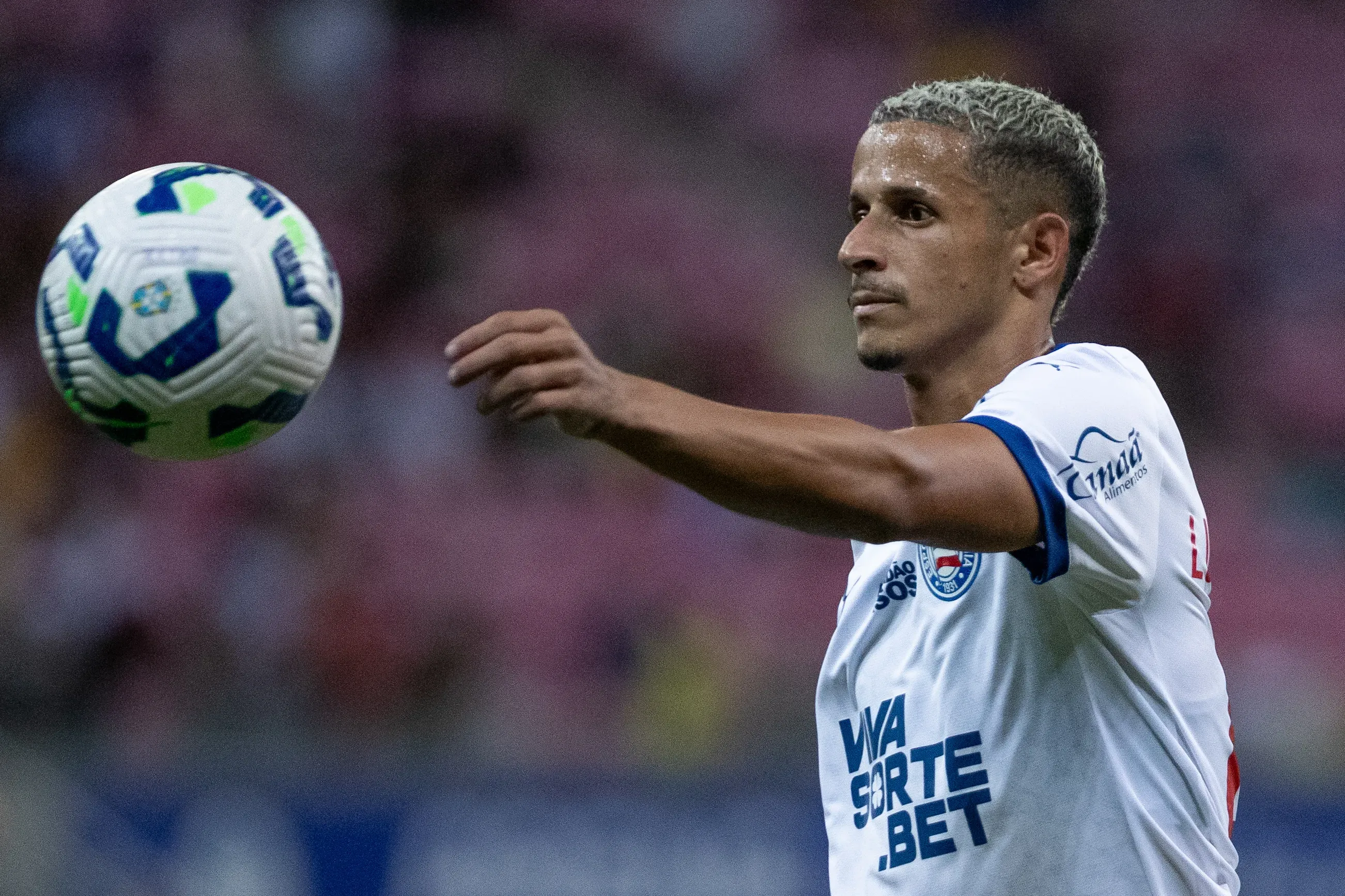 Luciano Juba, do Bahia, foi convocado por Carlo Ancelotti. Foto: Rafael Vieira/AGIF