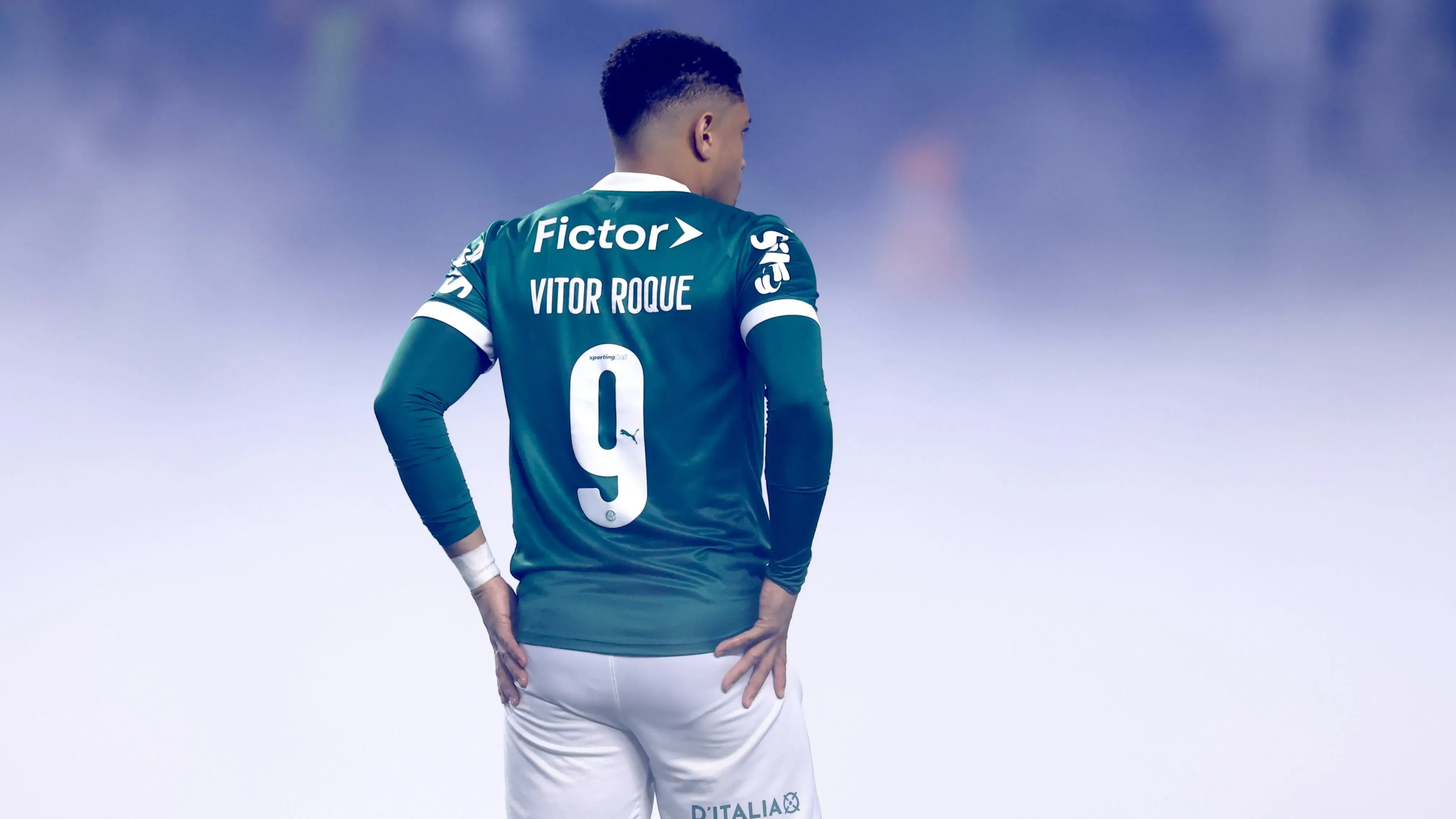 Vitor Roque é o grande destaque do Palmeiras nesta temporada. Foto: Marcello Zambrana/AGIF