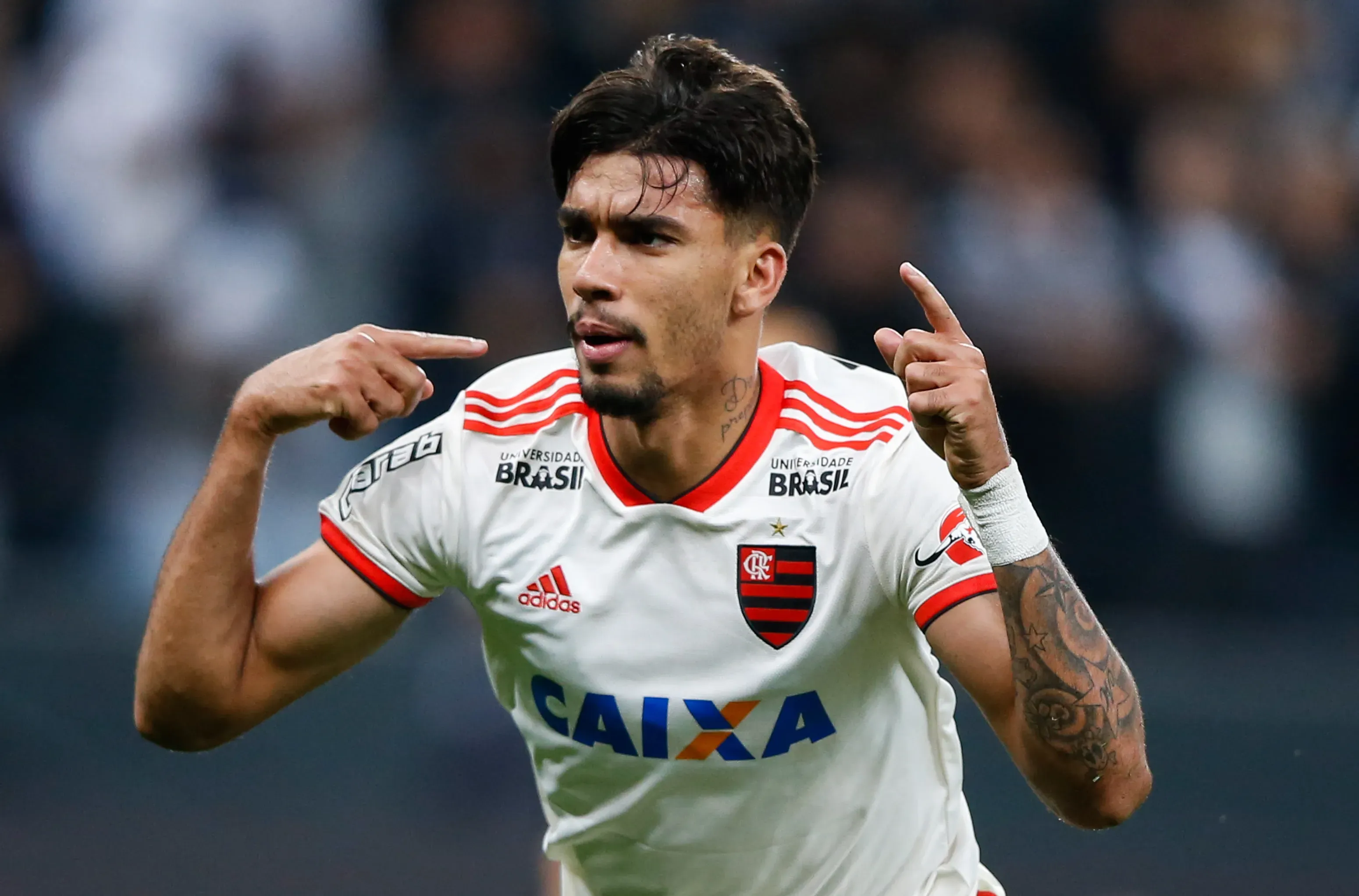Lucas Paquetá pelo Flamengo. (Photo by Alexandre Schneider/Getty Images)
