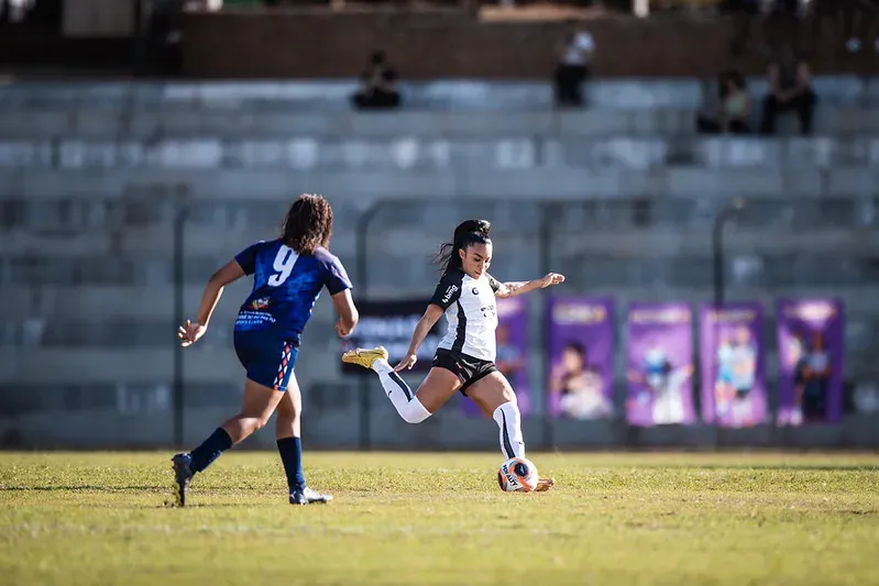 Por terminar na liderança da 1ª fase, o Corinthians vai mandar o jogo de volta da semifinal em casa - Foto: Pedro Zacchi/Ag.Paulistão