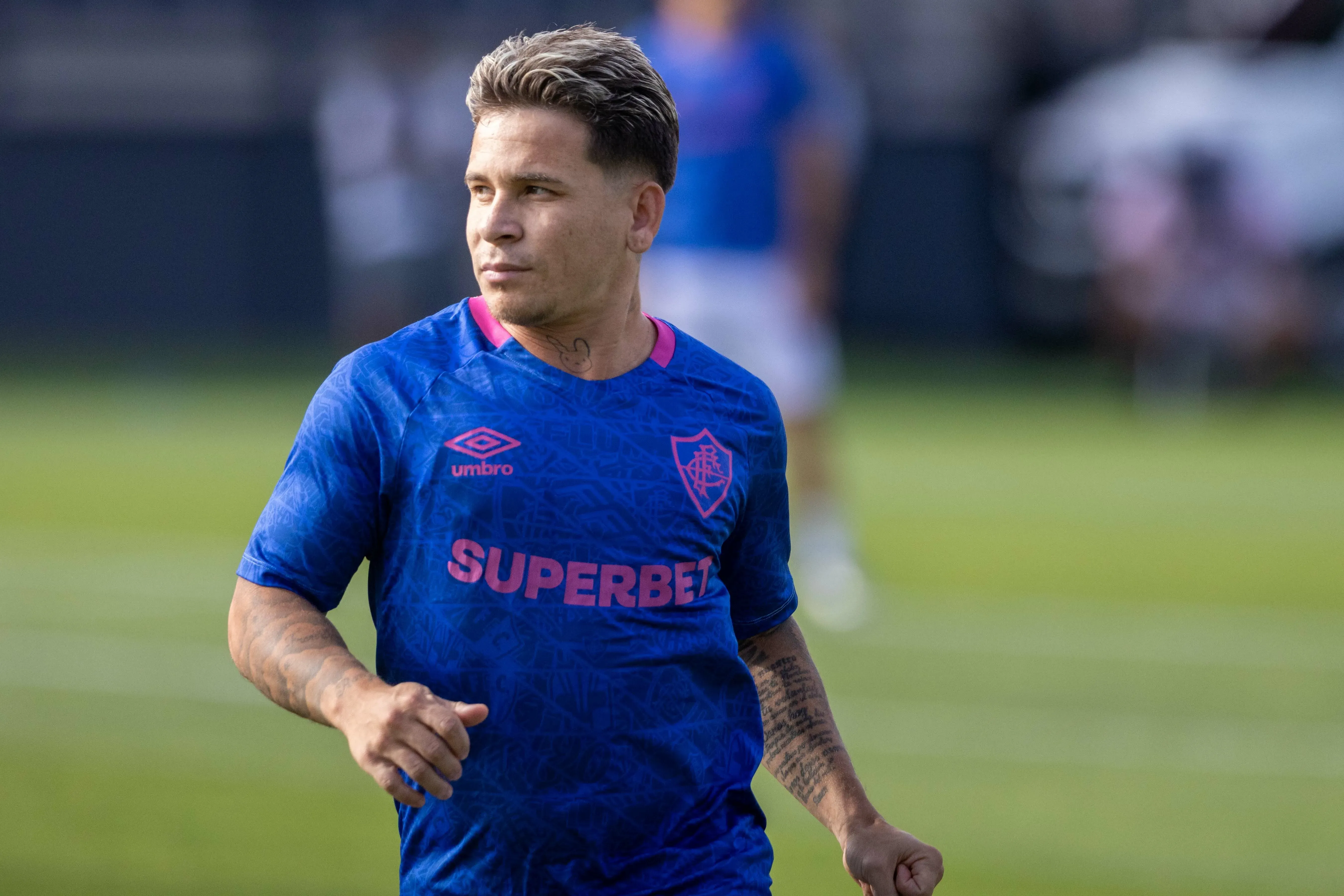 Soteldo ainda busca seu primeiro gol pelo Fluminense. Foto: Joisel Amaral/AGIF