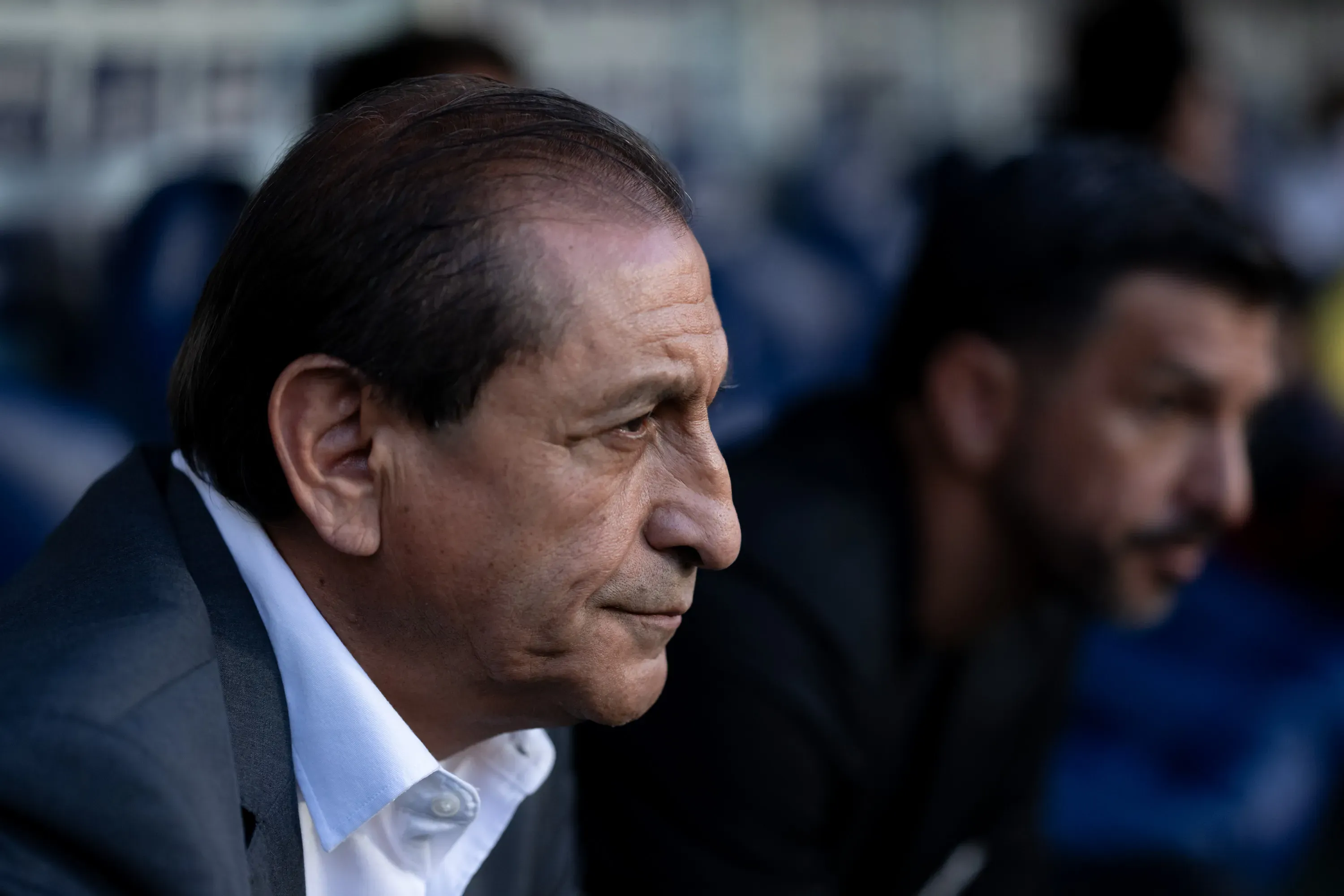 Ramon Diaz tecnico do Internacional durante partida contra o Fluminense no estadio Maracana pelo campeonato Brasileiro A 2025. Foto: Jorge Rodrigues/AGIF