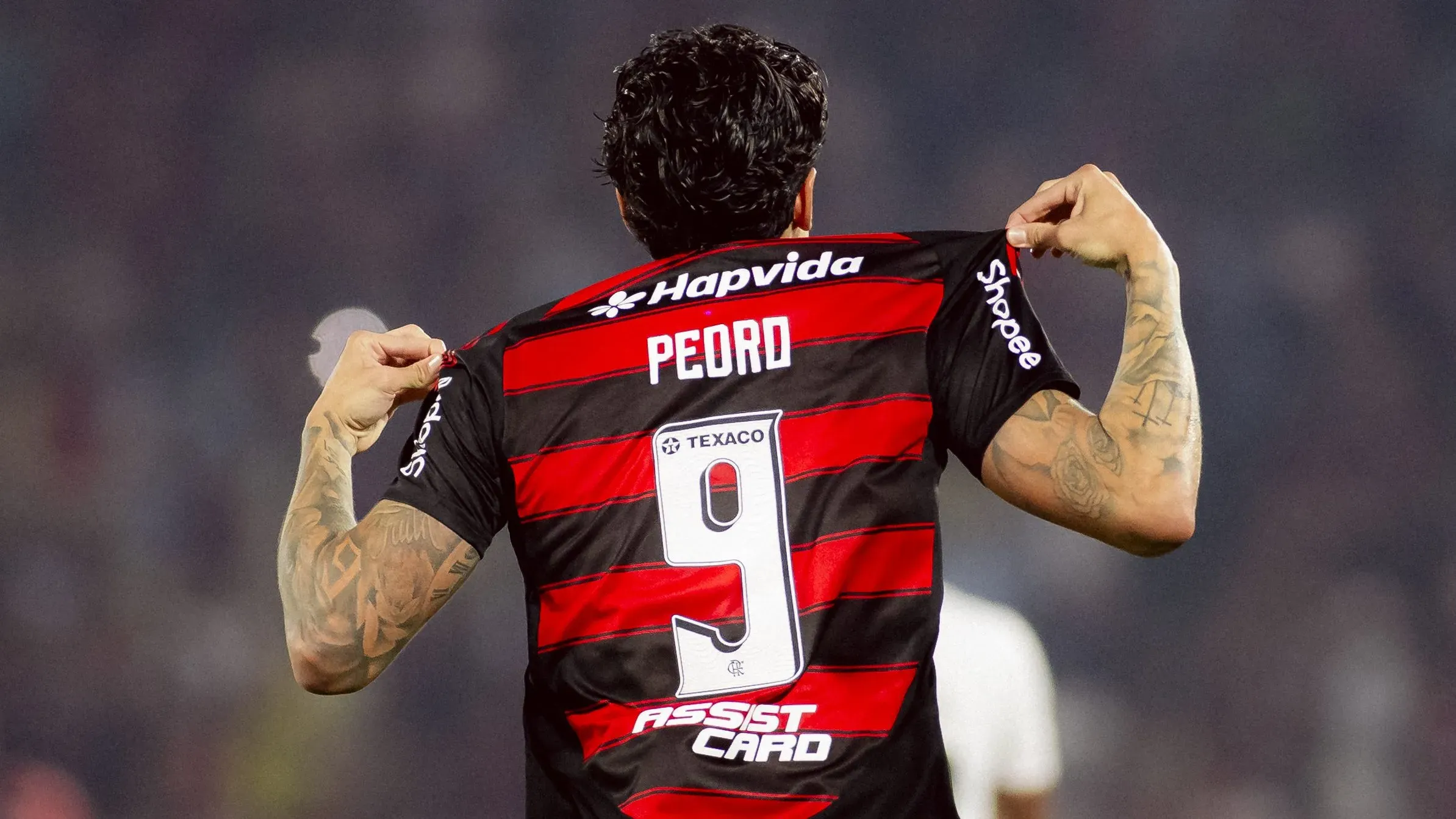 Pedro, atacante do Rubro-Negro. Foto: Adriano Fontes/Flamengo
