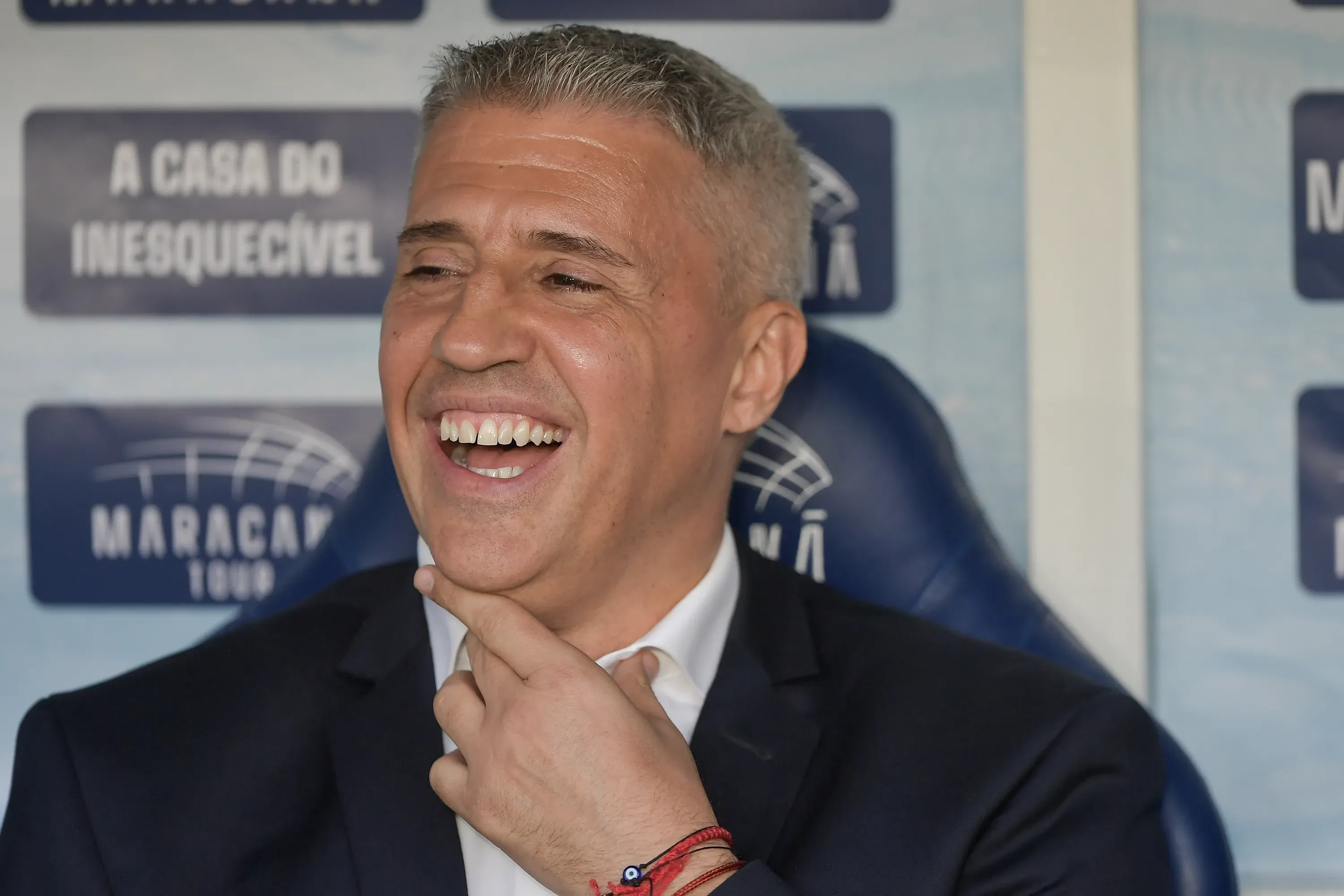 Hernán Crespo, treinador do São Paulo. Foto: Thiago Ribeiro/AGIF