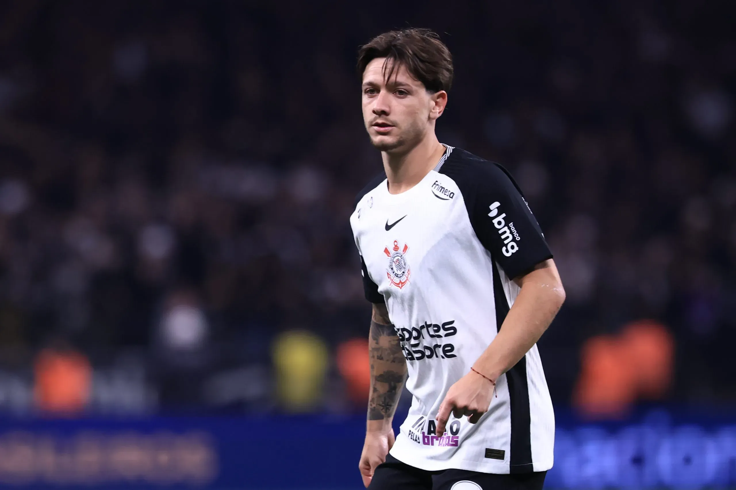 Rodrigo Garro durante partida contra o Athletico-PR na Copa Do Brasil de 2025. Foto: Marcello Zambrana/AGIF