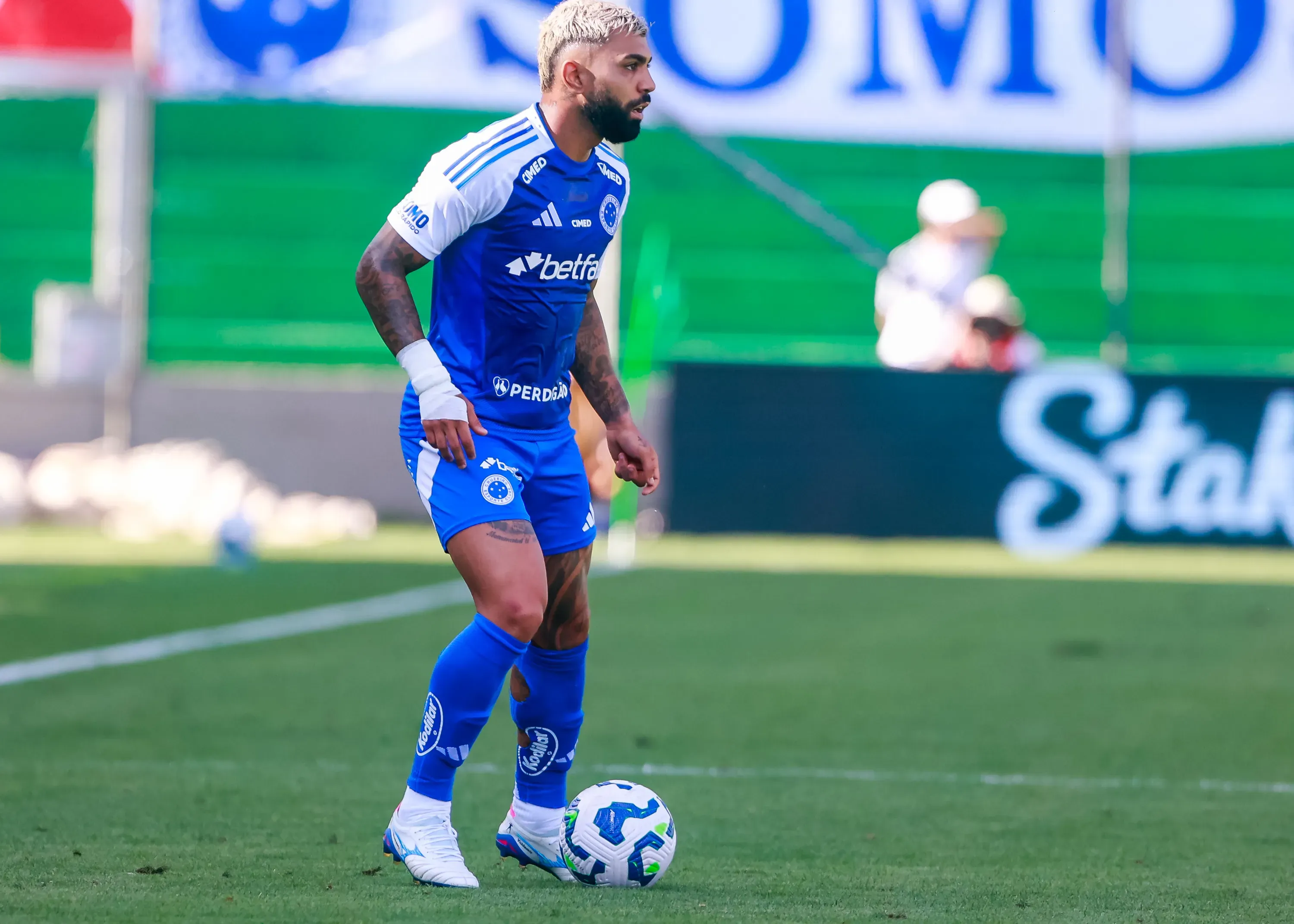 Gabigol jogador do Cruzeiro durante partida contra o Juventude – Foto: Luiz Erbes/AGIF
