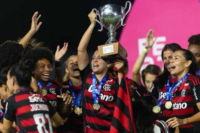 Flamengo conquistou o seu 9º título do Cariocão Feminino – Foto: Mariana Sá/Flamengo