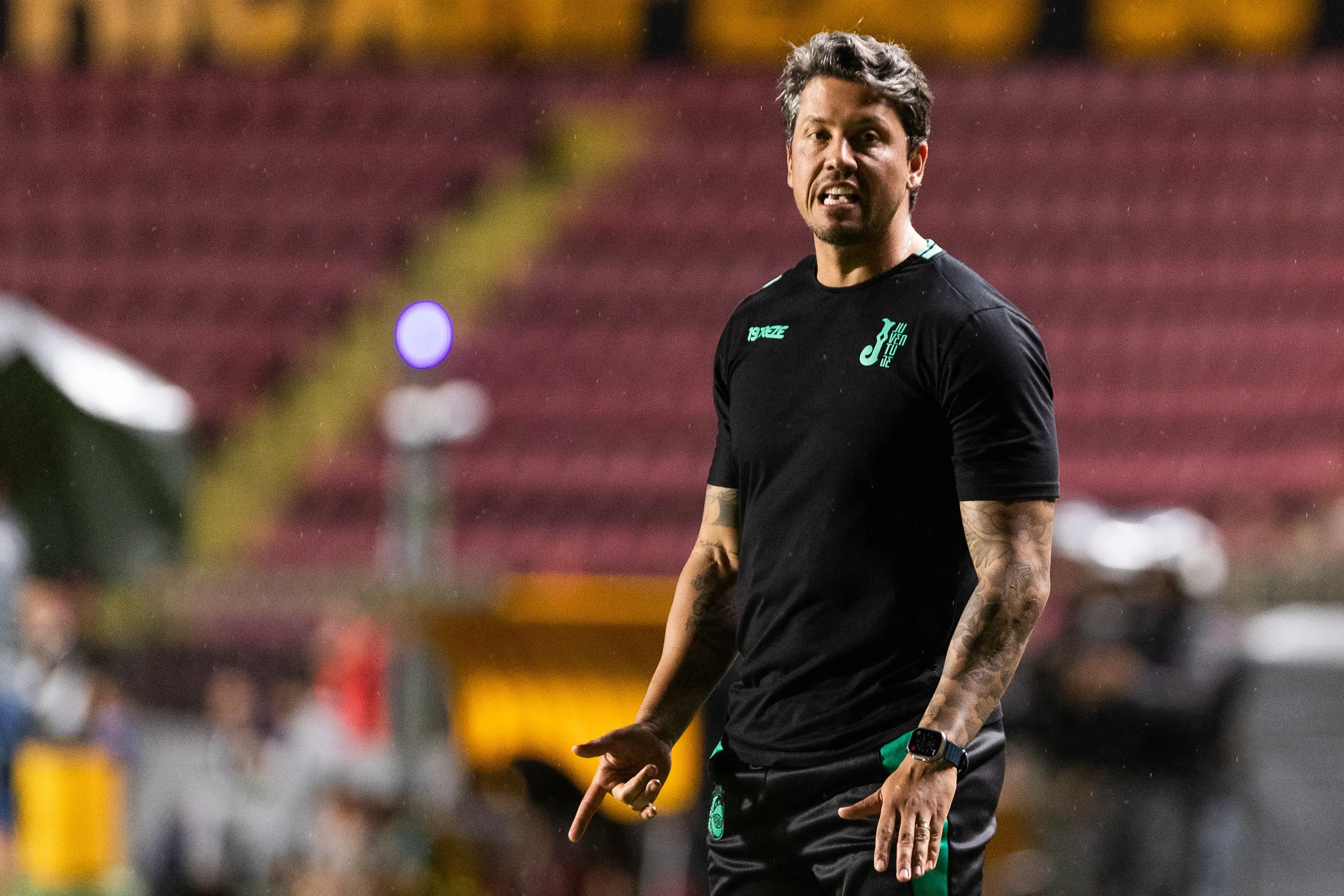 Thiago Carpini, vai sair do Juventude após o fim do Brasileirão. Foto: Rafael Vieira/AGIF